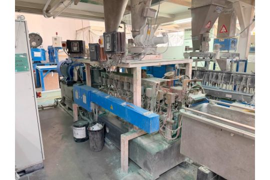Coperion 50mm Twin Screw Compounding Line…