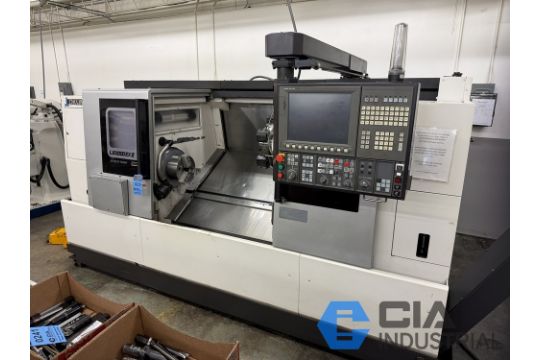 OKUMA MODEL LB3000EXII CNC TURNING CENTER;…
