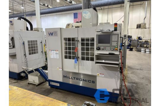 MILLTRONICS MODEL VM16IL CNC VERTICAL MACHINING…