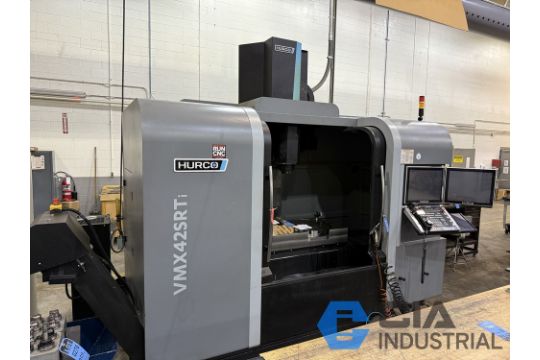 HURCO MODEL VMX42SRTi CNC FIVE-AXIS VERTICAL…