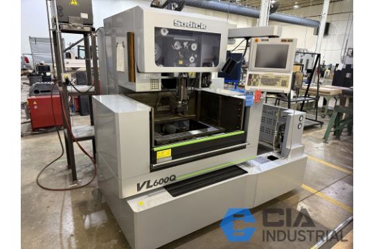 SODICK TYPE VL600Q WIRE EDM; S/N T0152, TRAVELS:…