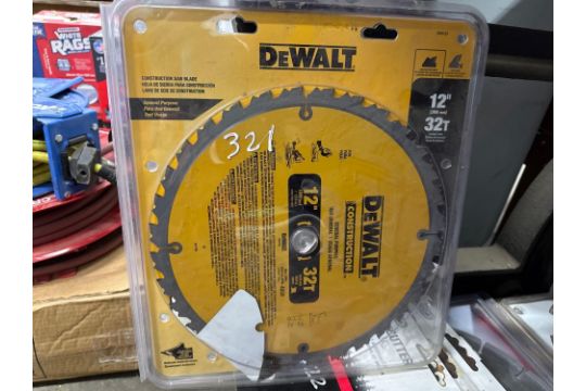 UNUSED DEWALT 12IN., 32 TOOTH GENERAL PURPOSE,…