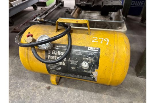 PERFORMANCE TOOL 5 GALLON PORTABLE AIR TANK…
