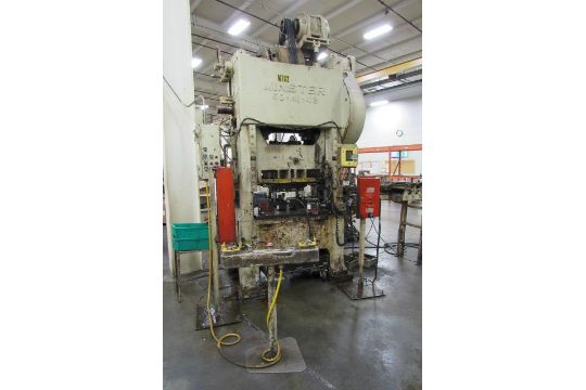 75 Ton Minster 50-4½-42 Straight Side Double Crank…