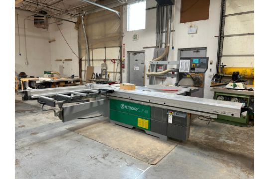 2003 ALTENDORF F 45 CE SLIDING TABLE SAW, 3400MM (11.1')…
