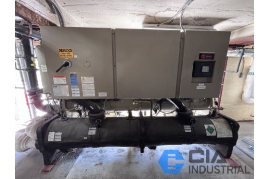 120 TON TRANE MODEL RTWD120F CHILLER; S/N…