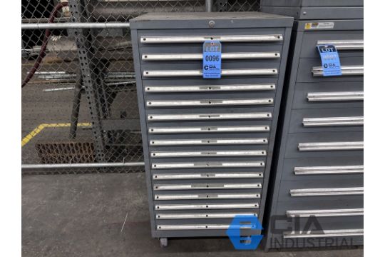 16-DRAWER LISTA STYLE PORTABLE TOOL CABINET…