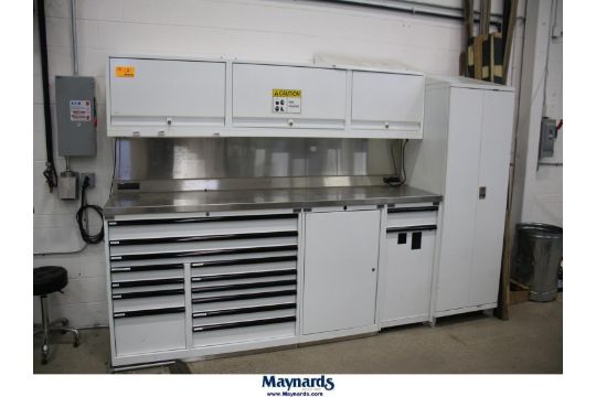 Lista Multi Drawer Work Center with Contents