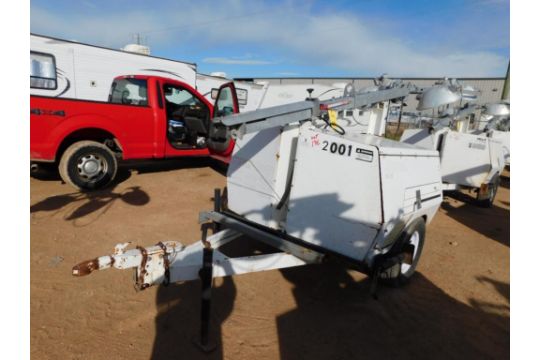 Allmand Maxi-Lite Light Tower/Generator, 4 Cylinder…
