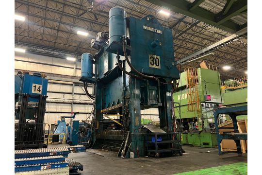 1996 Minster 1200 Ton Mechanical Power Press (Entirety…