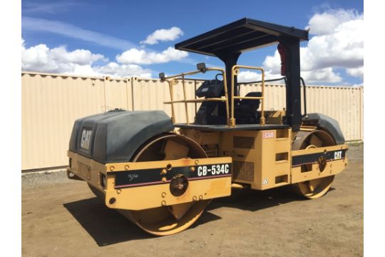 2001 Caterpillar CB-534C Vibratory Tandem…