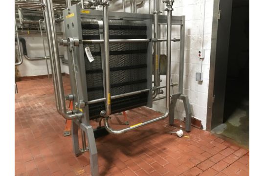 Alfa Laval Plate Heat Exchanger, Model CLIP6-RM,…