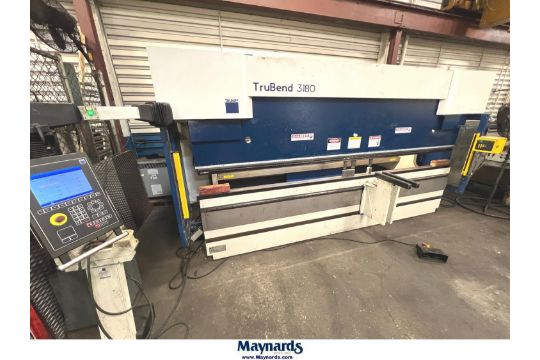 (2008) TruBend 3180 Hydraulic Brake Press