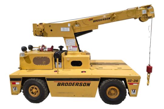 Broderson IC-35-2B Diesel Mobile Crane 8,000lbs Capacity…