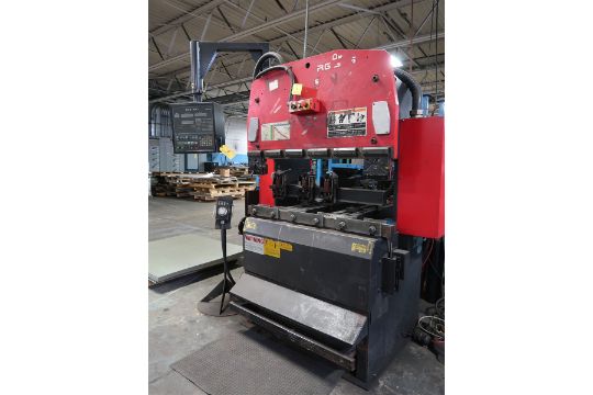 1997 Amada 4' x 35 Ton Press Brake Model RG-35S