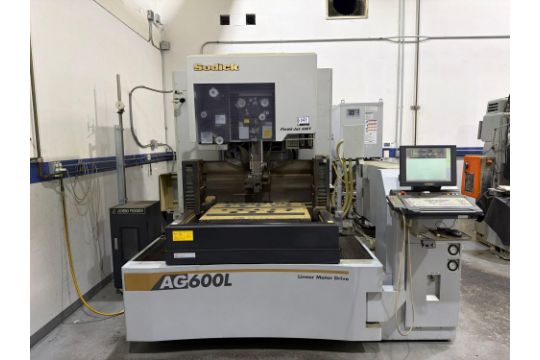 Sodick AG600L CNC Wire EDM, LN2W Control, 23” x 15”…