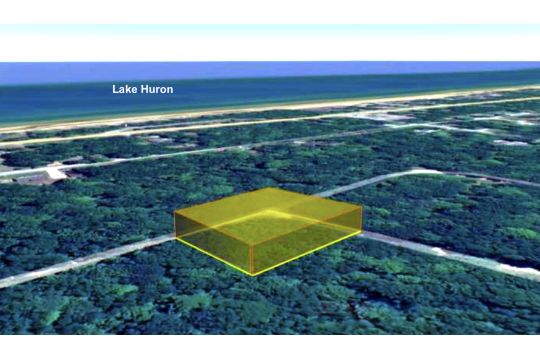 Corner Lot Near Lake Huron in Iosco County,…