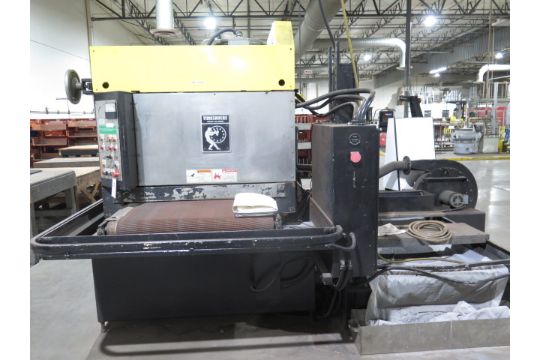 Timesavers 137-2HDCMW 36' Wet-Belt Grainer s/n…