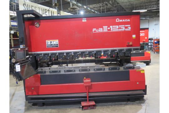 2000 Amada FBD-1253NT 125 Ton x 118' CNC…