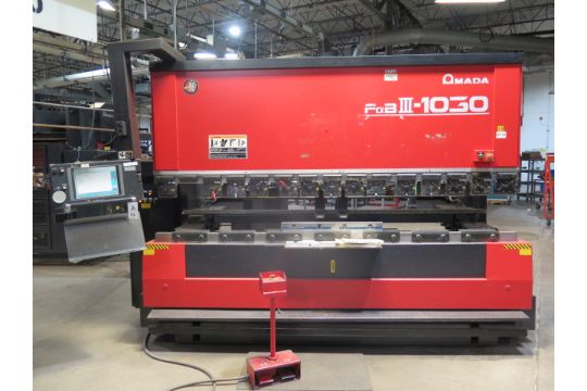 2001 Amada FBD-1030NT 100 Ton x 118' CNC…