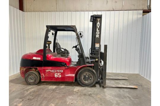 Taylor 12,000-Lb. Capacity Forklift, Model GT120, S/N…