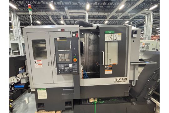 Tsugami CNC Swiss Type Lathe w/LNS Barfeed,…