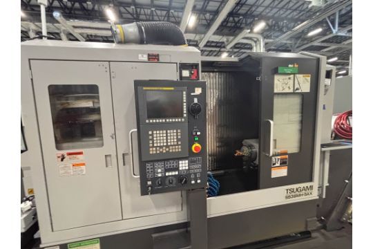 Tsugami CNC Swiss Type Lathe w/LNS Barfeed,…