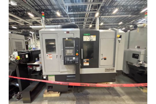Tsugami CNC Swiss Type Lathe w/LNS Barfeed,…