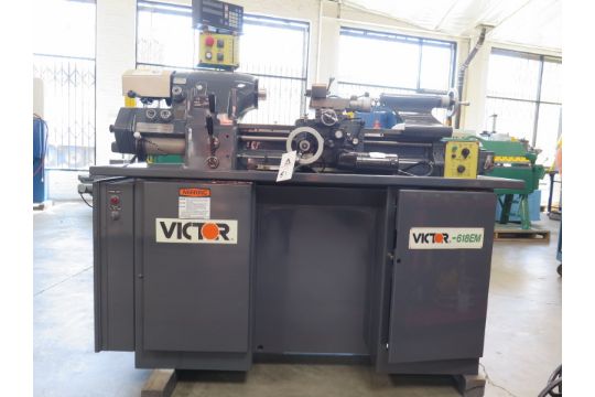 Victor 618EM Wide Bed Tool Room Lathe s/n…