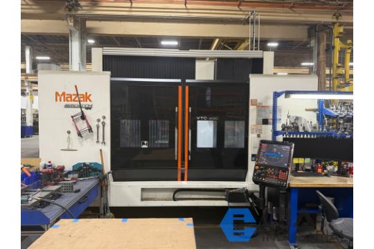 2021 Mazak Model VTC-300C Three-Axis CNC…