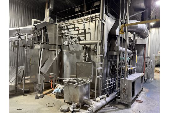 Industrial Spiral Oven with S/S Mesh Belt and Process…