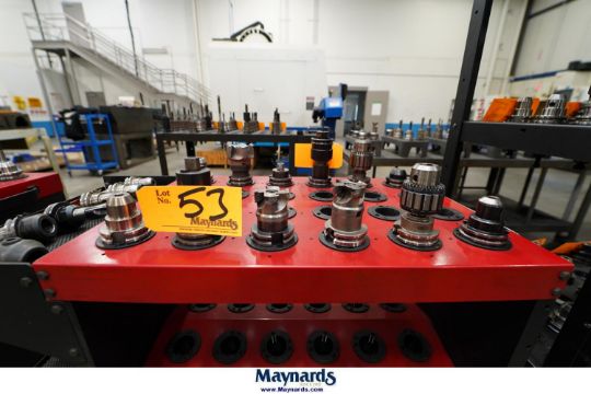 (6) CAT 40 TOOL HOLDERS