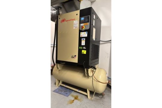 2016 - 20 HP INGERSOLL RAND MODEL RS15i-A125…