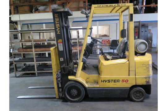 Hyster S50XM 5000 Lb Cap LPG Forklift s/n…