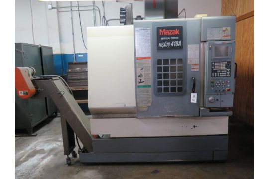Mazak Nexus 410A CNC Vertical Machining Center…