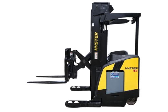 2023 Hyster 4,500lbs Reach Truck 36v 241'…