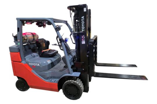 2020 Toyota 8,000lbs Capacity Forklift LPG…
