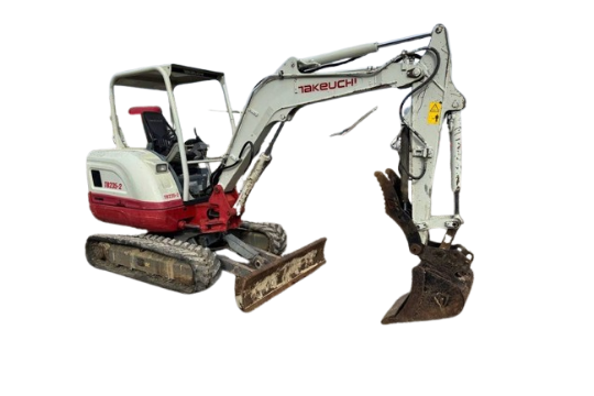 2019 Tekeuchi Model TB235-2CR Mini excavator…