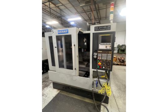 2016 Sharp SV-2414S-iF CNC VMC, w/ Fanuc…