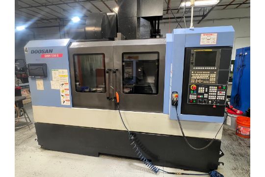 2013 Doosan DNM 500 II CNC VMC, w/ Fanuc…
