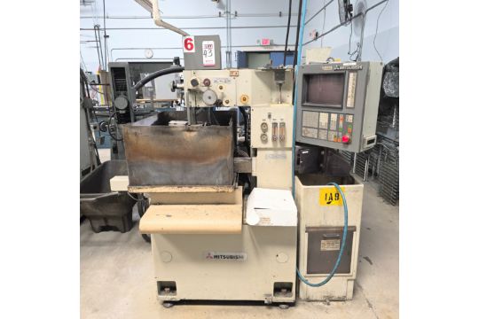 MITSUBISHI DWC-90C EDM, WIRE-TYPE, V350 CNC CONTROL,…