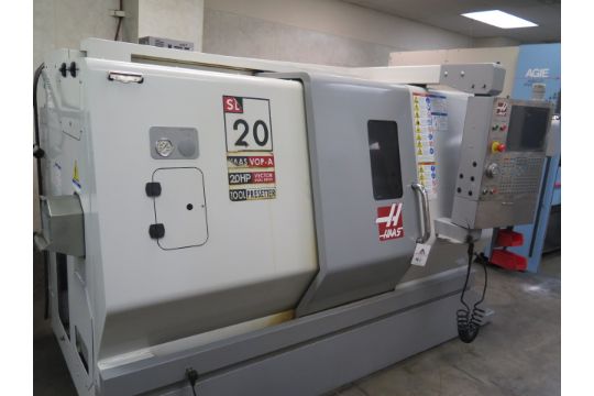 2007 Haas SL-20 CNC Turning Center s/n 3076924…