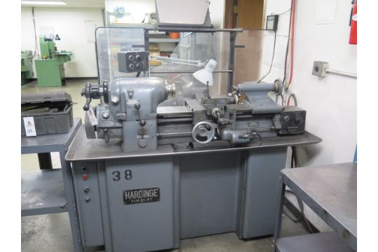 Hardinge HLV-H Wide Bel Tool Room Lathe w/…