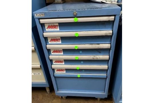 6 Drawer Lista Cabinet w/Contents