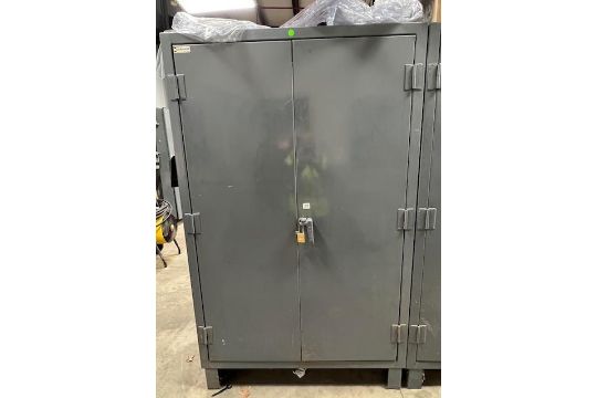 Durham Heavy 2 Door 4 Shelf Cabinet w/Content