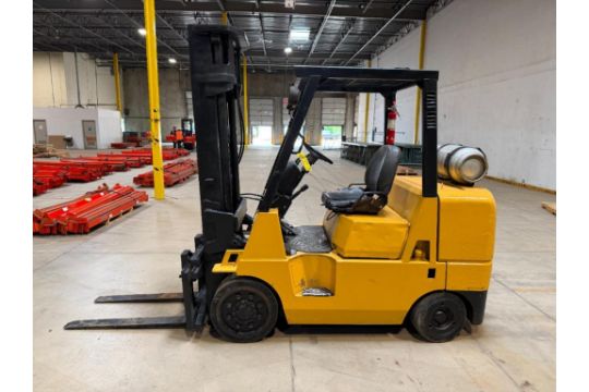 CAT 8,000 Lb. Capacity Forklift, Model #GCK40, S/N:…