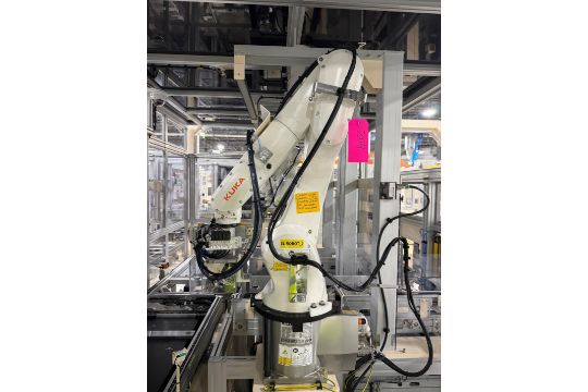 KUKA KR 10 R1100-2/SEL Industrial Robot with KR C4…