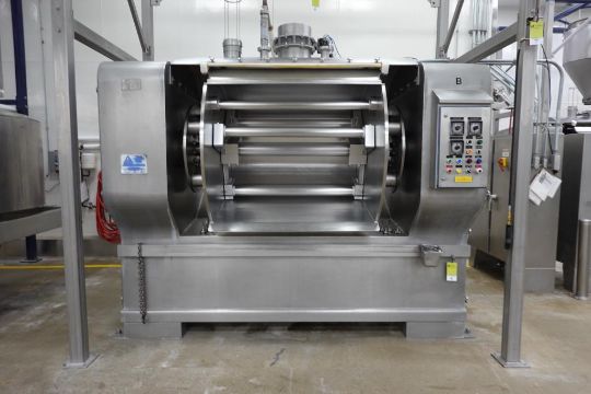 2018 Topos 1400 lb. triple roller bar mixer