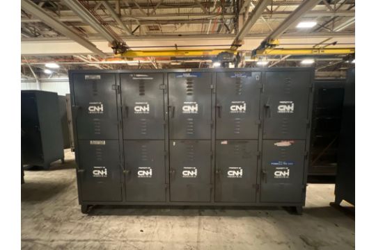 Strong Hold 10 Compartment Locker System
