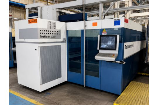 Trumpf 3030 CO2 Laser Machine, Mfg'd 2010